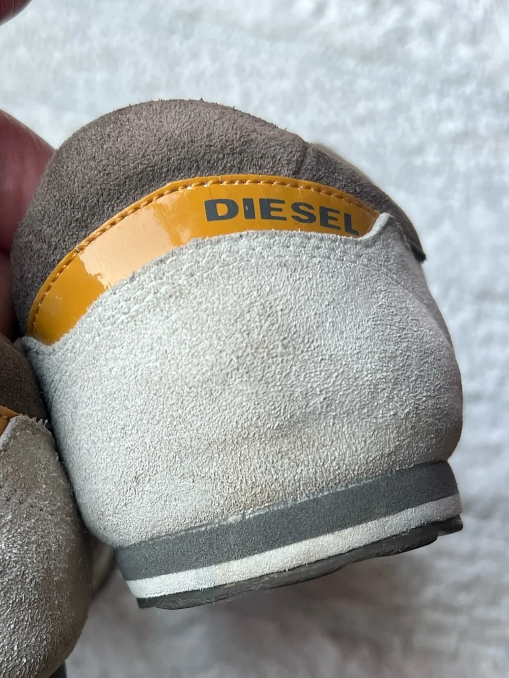 Diesel Vintage Low Profile Slip On Sneaker MATTHEW On Driver Shoe Leather 10.5